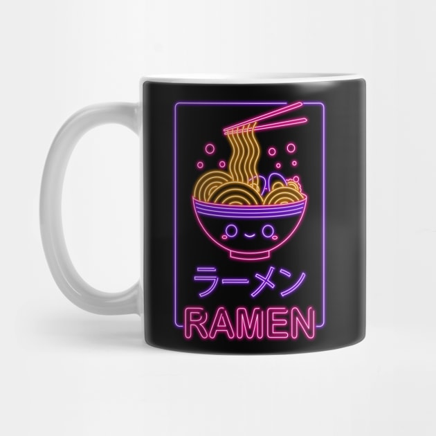 Neon Ramen by Donnie